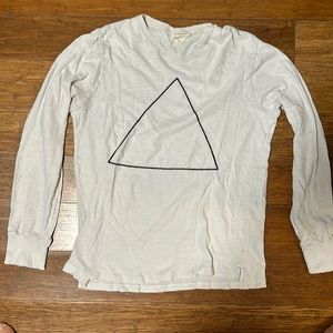 Rag and Bone Handmade Peru Longsleeve Triangle Shirt